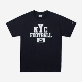 [오버햄]OVERWHELM_풋볼 티셔츠 블랙 football t-shirt