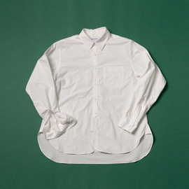 [매니악맨션]MANIAC MANSION_클래식 셔츠 아이보리 화이트 CLASSIC SHIRT (IVORY WHITE)