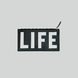 [라이프 아카이브]LIFE ARCHIVE_라이프 로고 클러치 블랙 LIFE LOGO CLUTCH_ BLACK