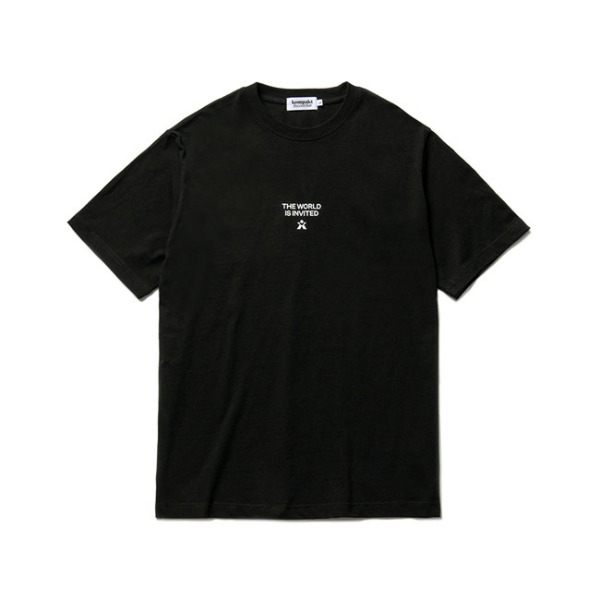 [컴팩트 레코드 바] KOMPAKT RECORD BAR_New Symbol T-shirt - Black